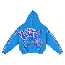 Load image into Gallery viewer, Feeling Blue Hoodie
